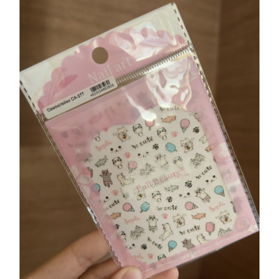 Водные наклейки NAIL ART СА-277