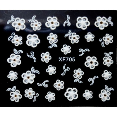Наклейки для ногтей 3D 705XF