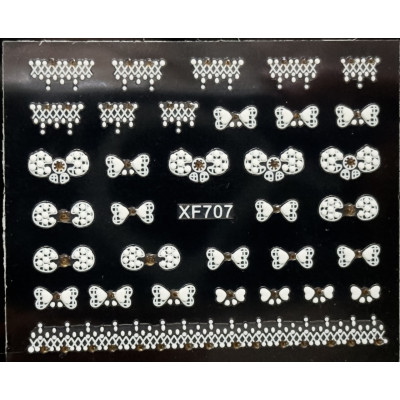 Наклейки для ногтей 3D 707XF