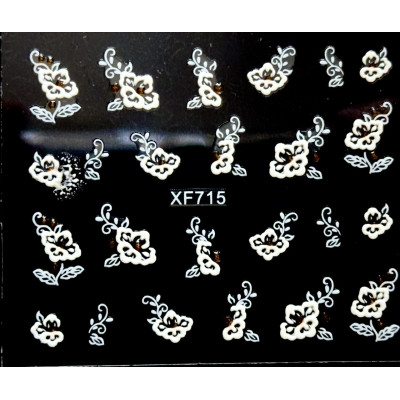 Наклейки для ногтей 3D 715XF