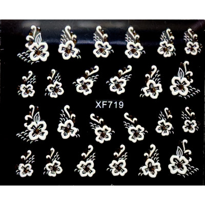 Наклейки для ногтей 3D 719XF