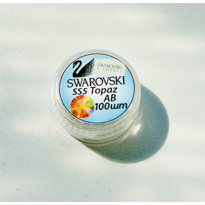 Стразы SWAROVSKI AB5 Topaz (100 шт/уп)