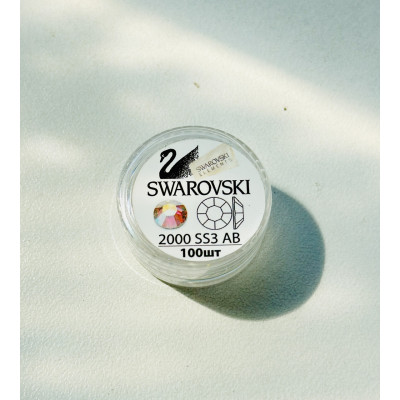 Стразы SWAROVSKI AB3 CRYSTAL (100 шт/уп)