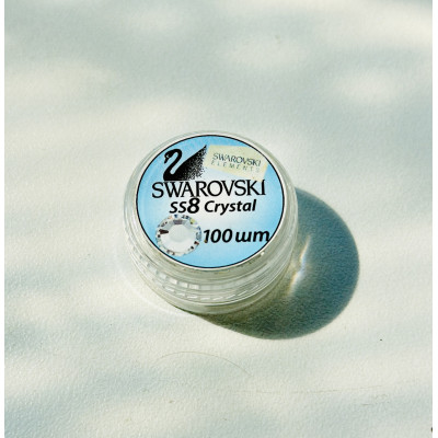 Стразы SWAROVSKI SS8 CRYSTAL (100 шт/уп)