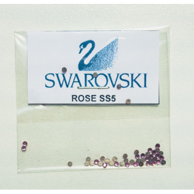 Стразы SWAROVSKI SS5 Rose (50 шт/уп)