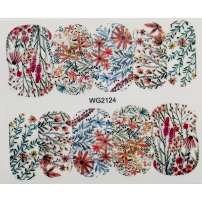 Водні наклейки WG-2124