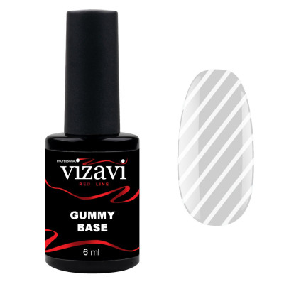 Базовое камуфлирующее покрытие Vizavi Red Line 6 ml Jelly-like прозрачная
