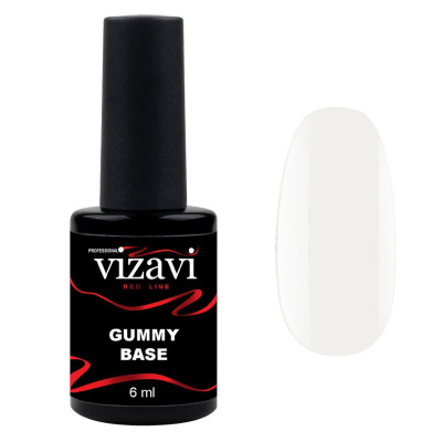 Базовое камуфлирующее покрытие Vizavi Red Line 6 ml Milky White