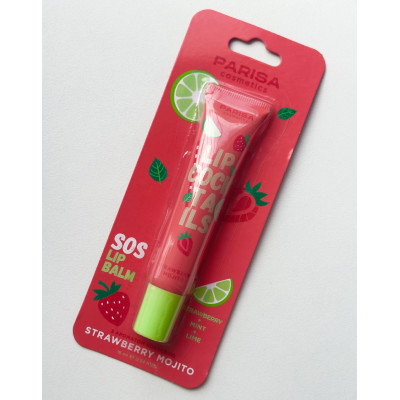 Бальзам для губ SOS Lip Cocktails Parisa LC-04 01 Strawberry Mojito