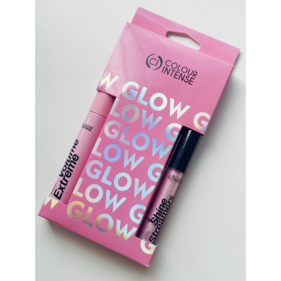 Набор для макияжа Colour Intense Glow тушь для ресниц и глиттер