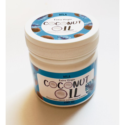 Кокосовое масло Nila Extra Virgin Coconut Oil, 150 мл