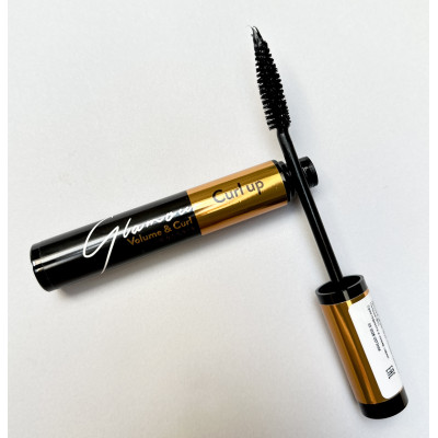 Туш для вій Delia "Curl-up" Glamour Super Volume&Curl, 11 мл