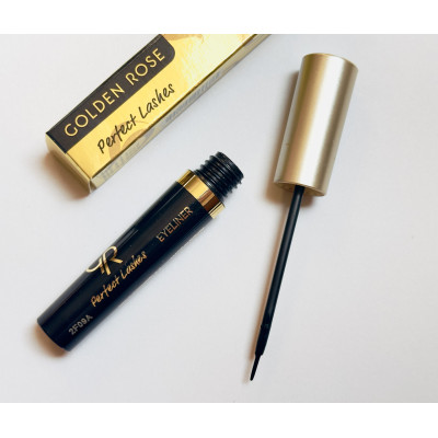Подводка для глаз GOLDEN ROSE PERFECT LASHES Black Eyeliner 8.5мл