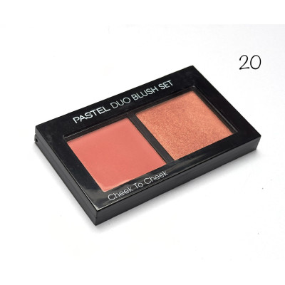 Набір рум'ян PASTEL PROFASHION DUO CHEEK TO CHEEK 20