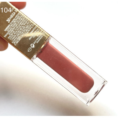 Блеск для губ 3D Mega Shine Lipgloss GOLDEN ROSE 104