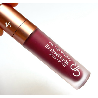Кремовая матовая помада для губ Golden Rose Soft & Matte Creamy Lipcolor 116