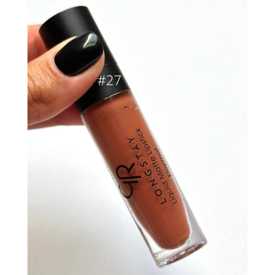 Матовая жидкая помада для губ Golden Rose LongStay liquid Matte Lipstick 27