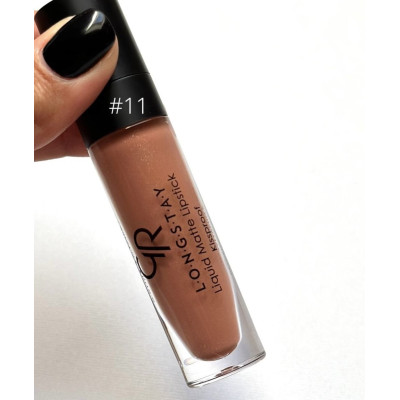 Матовая жидкая помада для губ Golden Rose LongStay liquid Matte Lipstick 11