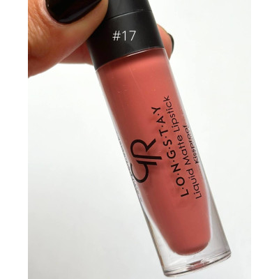 Матовая жидкая помада для губ Golden Rose LongStay liquid Matte Lipstick 17