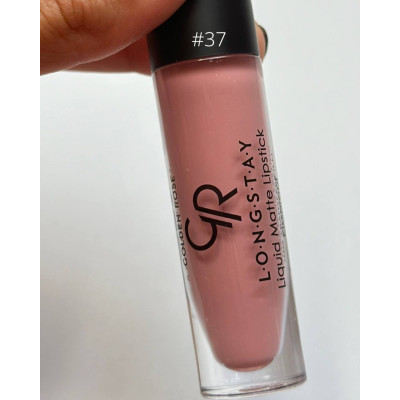 Матовая жидкая помада для губ Golden Rose LongStay liquid Matte Lipstick 37