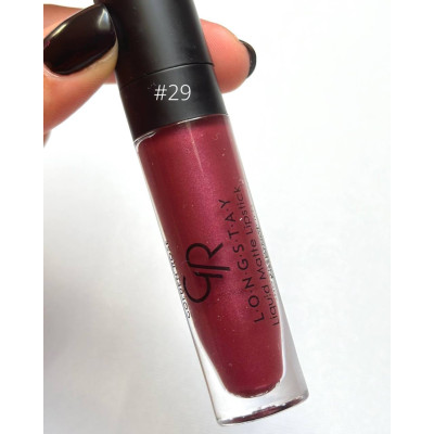 Матовая жидкая помада для губ Golden Rose LongStay liquid Matte Lipstick 29
