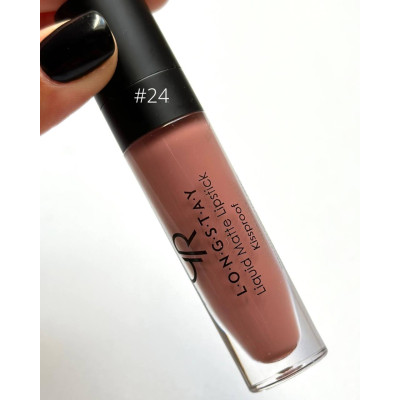 Матова рідка помада для губ Golden Rose LongStay liquid Matte Lipstick 24