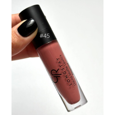 Матовая жидкая помада для губ Golden Rose LongStay liquid Matte Lipstick 45