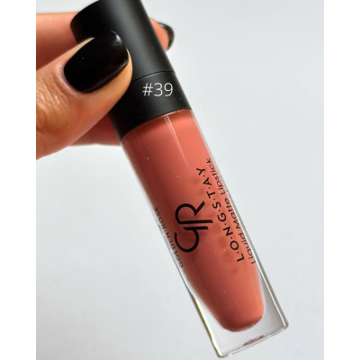 Матовая жидкая помада для губ Golden Rose LongStay liquid Matte Lipstick 39
