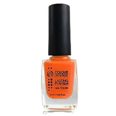 Лак для ногтей неоновый Colour Intense Lasting Finish 10 мл 04 апельсиновый