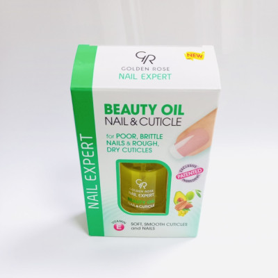 Масло для ногтей и кутикулы Golden Rose Nail Expert Beauty Oil Nail & Cuticle