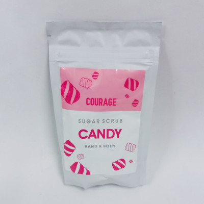 Скраб для тела сахарный Courage Sugar Scrub mini Конфета 50 гр