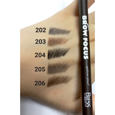 Карандаш для бровей Bless Beauty 202 Soft grey
