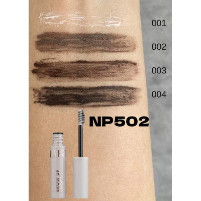 Тушь для бровей Neverti "Brow Up Mascara" NP502 03 Medium Brown