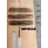Тушь для бровей Neverti "Brow Up Mascara" NP502 03 Medium Brown