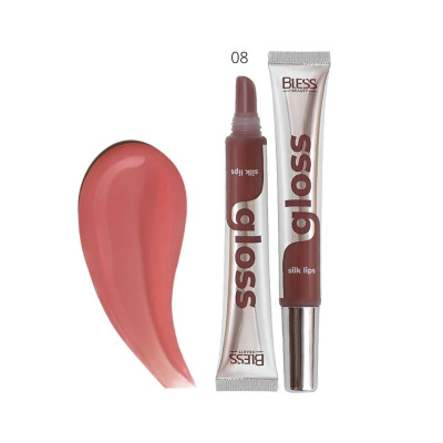 Блеск для губ Gloss Silk Lips Bless Beauty 08