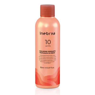 Окислительная эмульсия парфюмерная  3% Color 10 Vol Oxidizing Perfumed Emulsion Cream Inebrya, 150 мл