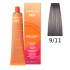 Крем-фарба Inebrya Color 9/11 very light blonde ash intense (блонд попелястий інтенсивний), 100 ml