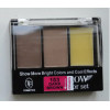 Тени для бровей EYEBROW 3 COLOR SET с воском Triumph CTEB02 103