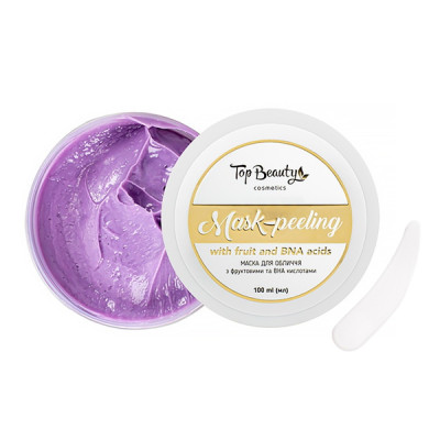 Маска для лица с фруктовыми и BHA кислотами 100 мл  Top Beauty