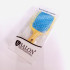 Гребінець для волосся матовий жовтий з блакитною щетиною Salon Professional Super Brush F-4