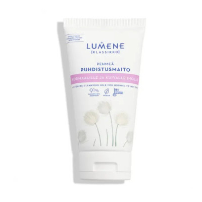 Молочко Lumene KLASSIKKO мягкое очищающее ддя нормальной и сухой кожи