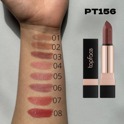 Кремовая помада для губ TopFace Instyle Creamy PT-156 01
