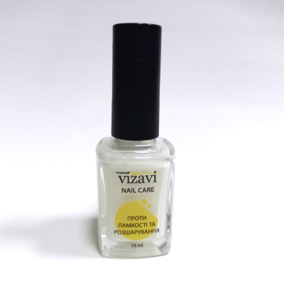 Лечебный лак для ногтей Vizavi NailCare Средство против ломкости и расслоения 10 мл