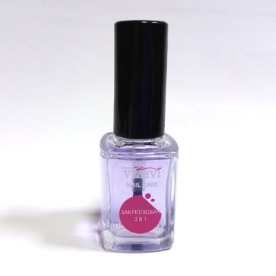 Закрепитель лака для ногтей 3 в 1 Vizavi NailCare 10 мл