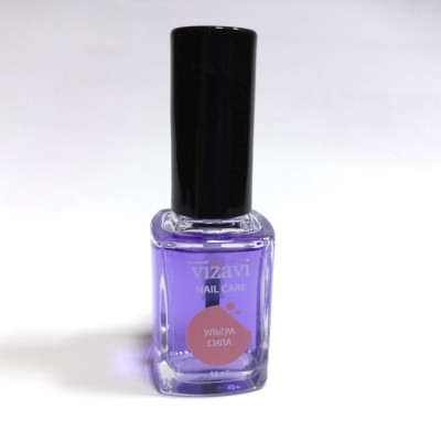 Лечебный лак для ногтей Ультра-сила Vizavi NailCare