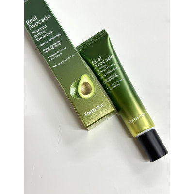 Сыворотка-роллер для кожи вокруг глаз с экстрактом авокадо Farmstay Real Avocado Nutrition 25 ml