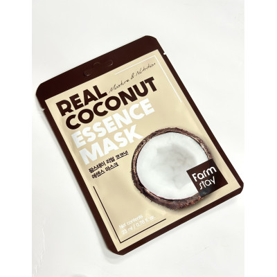 Маска для лица увлажняющая с экстрактом кокоса FarmStay Real Coconut Essense Mask 23 ml