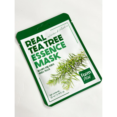 Маска для лица увлажняющая с экстрактом чайного дерева FarmStay Real Tea Tree Essence Mask 23 ml