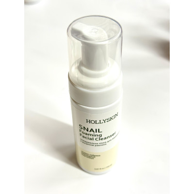 Пенка для умывания очищающая с муцином улитки HollySkin Snail Foaming Facial Cleanser 150 ml