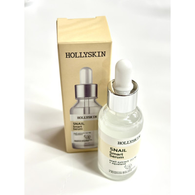 Сыворотка с муцином улитки для лица HollySkin Snail Smart Serum 30 ml